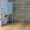 HOMION Caravan indoor/outdoor two panel folding washing clothes airer laundry