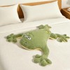 Zxioral Large Frog Stuffed Animal Green Frog Plush Toy Frog