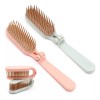 XIXILINRUIYUN 2 Uds Cepillo De Pelo Plegable Peine Portátil Mini