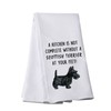 Generic Scottish Terrier Kitchen Towel - Waffle, 80/20 Polyester/Polyamide Blend,