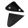 2Pcs Side View Mirror Fender Corner Trim Cover 60118 12010