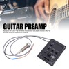 4 Band EQ Guitar Preamp with Pickup, Compact Onboard Design