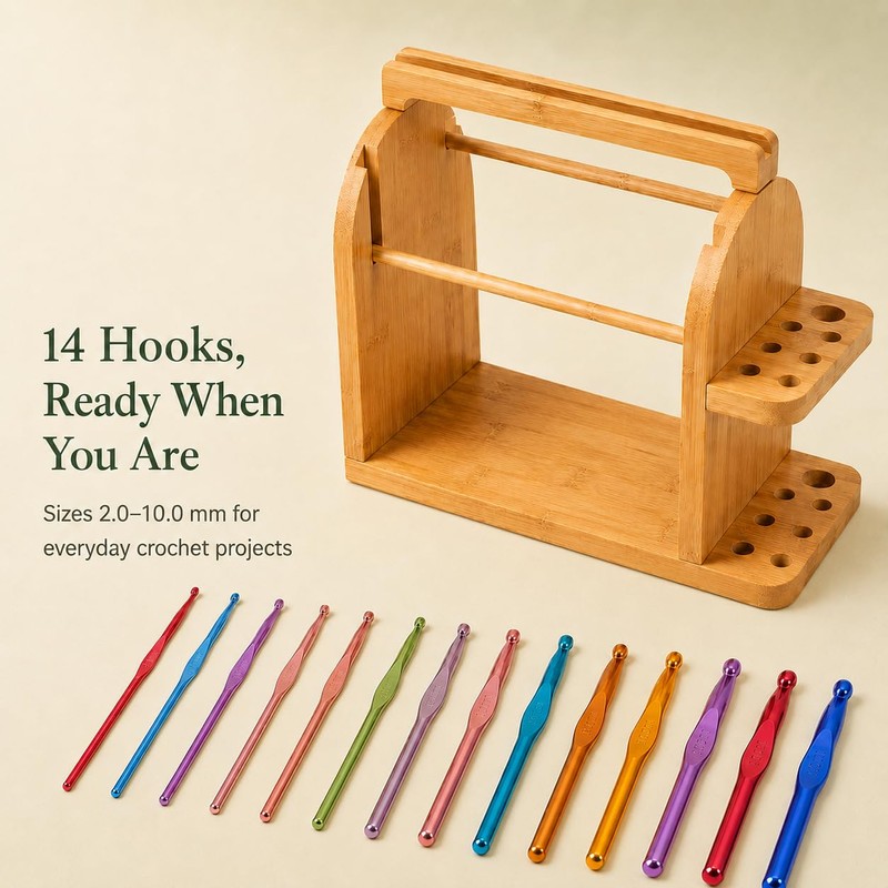 Yarn Holder for Crochet Accessories