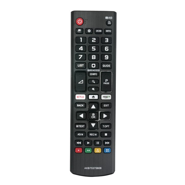 AULCMEET AKB75375608 Replaced Remote fit for LG 4K OLED Smart