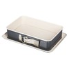 Zenker 7821 Rettangolare – Teglia Crème Noir, Acciaio Inox, Grigio/Beige,