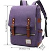 HASAGEI Vintage Unisex Casual School Bag Travel Laptop Backpack Rucksack