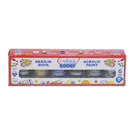 Cadence Boya Kooky Acrylic Paint Set - 30ml (6 Pieces)
