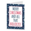 Sarcastic Alternative Christmas Card Bah Humbug Humerous Xmas Message