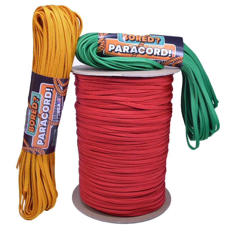 Coreless Flat 550 Paracord - Also Known As 650 Coreless