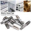 10pcs M16 Hand Screw Tap Alloy Tool Steel High Hardness