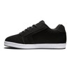 DC Men's Net Skate Casual Shoe Skateboarding, Black/Black/White, 8