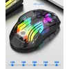 Gaming Mouse, 2.4G Cordless BT USB Wired 3 Mode Game