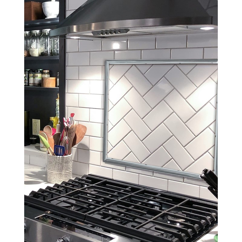 Art3d 10 Ft Peel and Stick Trim for Backsplash Tile