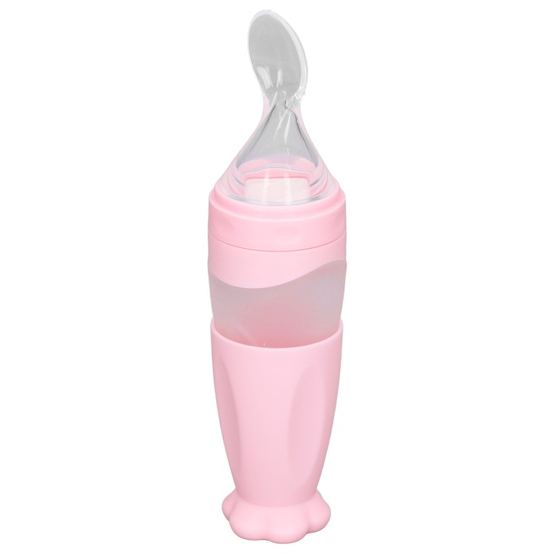 Feeding Bottle Spoon Easy Use Filtration Multipurpose Good Sealing Safety