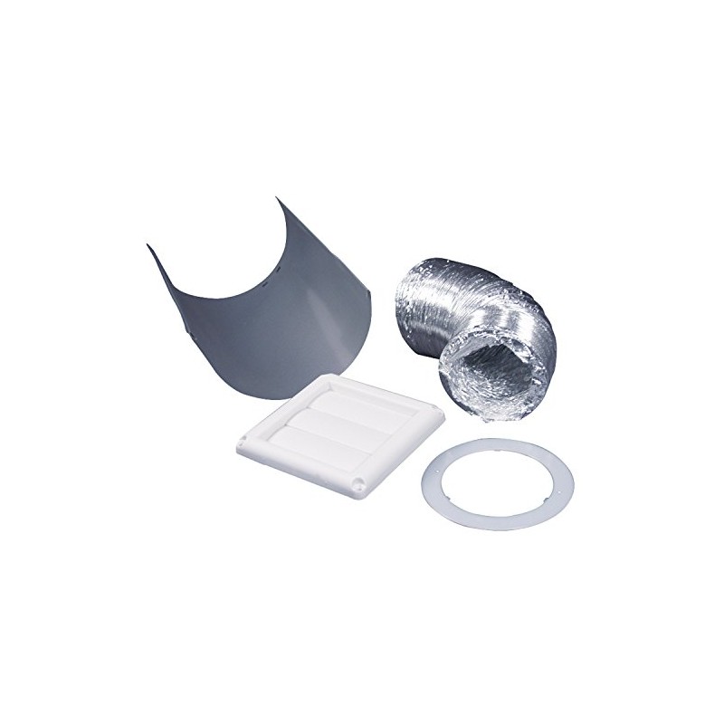 PINNACLE Deflect-0 SK5WF Supurr-Flex Dryer Vent Kit - 4" x