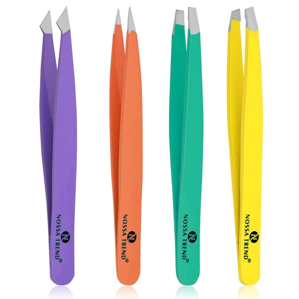 Professional Eyebrow Tweezers for Facial Hair Women & Men Stainless