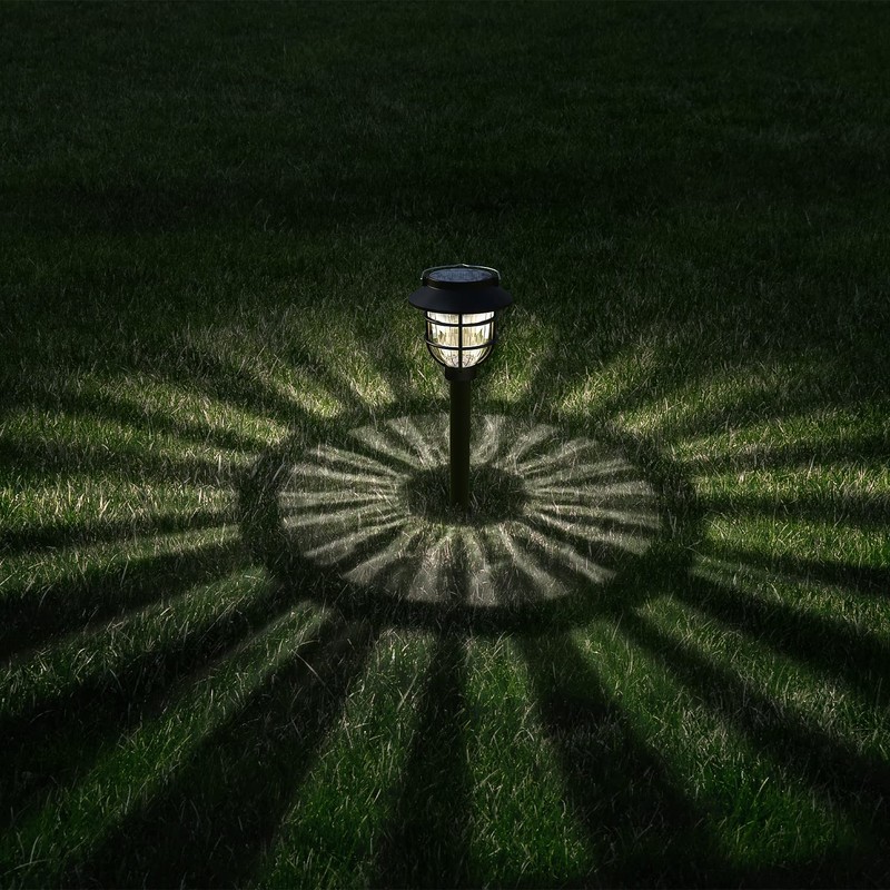 10 Pack Solar Pathway Lights Outdoor - Bright Solar Powered
