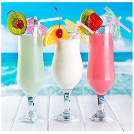 Fancy Cocktail Toothpicks for Appetizers 100 Pcs Assorted Tulip Cocktail Picks Decorative Food Fruit Sandwich Cupcake Skewers Picks or Restaurants or Buffets Party Supplies