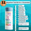 GAOQSEMG 11 in 1 Aquarium Test Strips,100 Counts Ammonia Aquarium