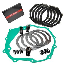 BIGLKNM Clutch Kit Friction Plates & Gasket Compatible for Honda Recon 250 TRX250 TRX250TE TRX250TM TRX250X Sportrax 250 TRX250EX 1997-2021