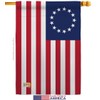 Ornament Collection H192173-P3 Betsy Ross Americana Historic Impressions Decorative Vertical