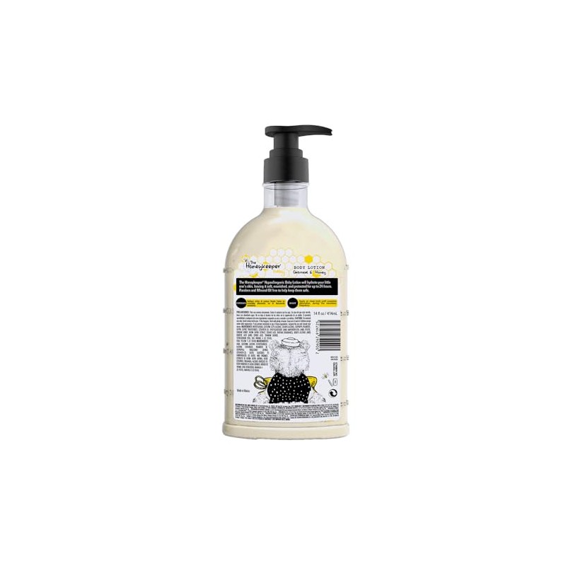 The Honeykeeper BODY LOTION OATMEAL AND HONEY 414ML KIDS