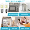 MIFLUS E17 LED Bulb Microwave Oven Appliance Light Bulb Super