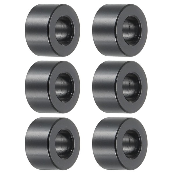 TOP-VIGOR 6Pcs M5 Aluminum Spacer, 5.2mm ID x 10mm OD