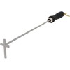 BBQ Fans Cross Branding Iron for Steak, Buns, Wood &