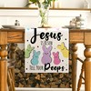 Easter Table Runner He is Risen Kitchen Dining Table Centerpiece