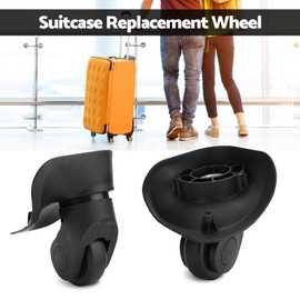Luggage Suitcase Wheels Wheel, Universal Replacement Wheels Luggage Wheels Rolling Suitcase Replacement Wheels Luggage Wheels Luggage Replacement Wheels Luggage Replacement Wheels for Trolley Soft