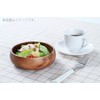 不二貿易 トレー レクタングル 幅28cm ブラウン 2仕切り付き アカシア 天然木 割れにくい 軽量