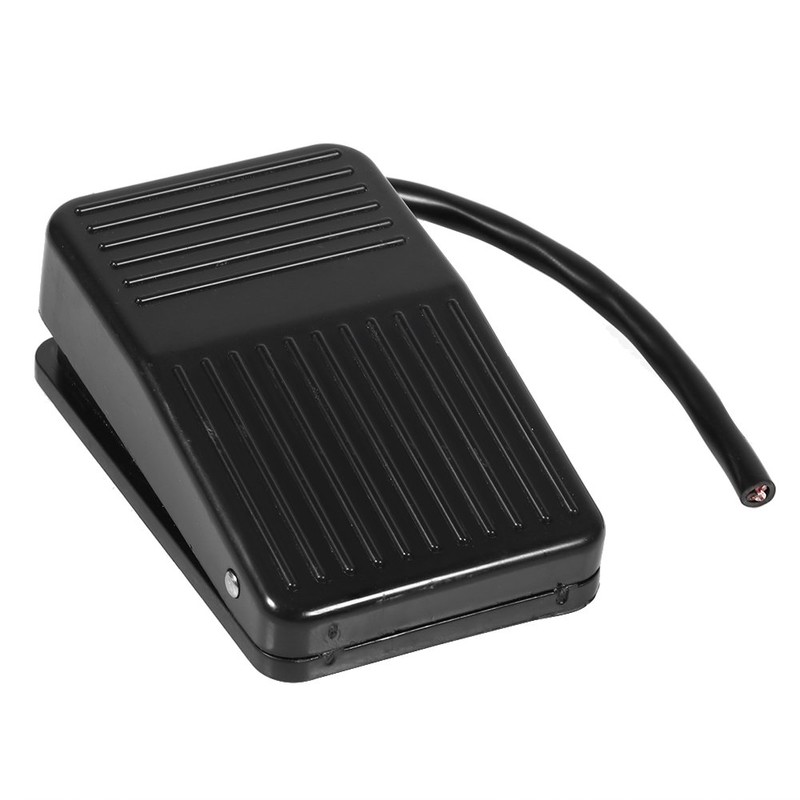 Fdit Foot Controller Pedal Switch,220V 10A Electrical Power Plastic Foot