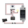 50A Solar Panel Disconnect Switch,2P IP65 Miniature Circuit Breaker with