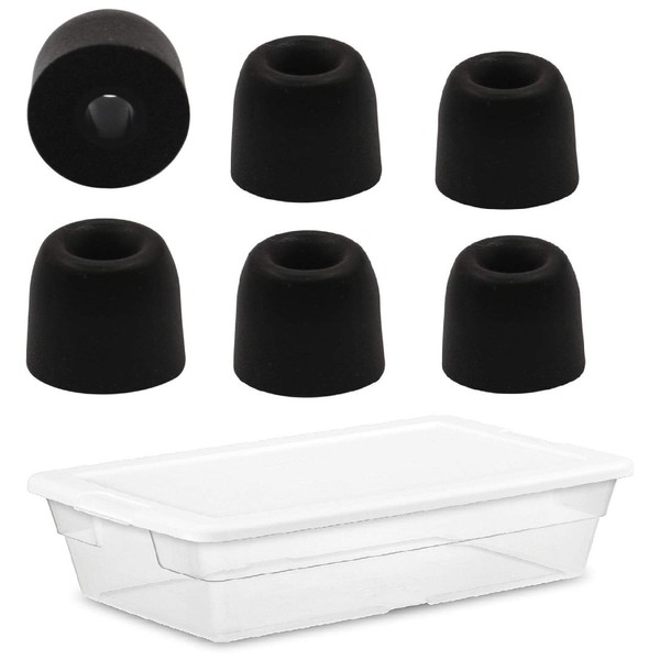 A-Focus FPP3P Memory Foam Earbud Tips for Powerbeats Pro, Fit