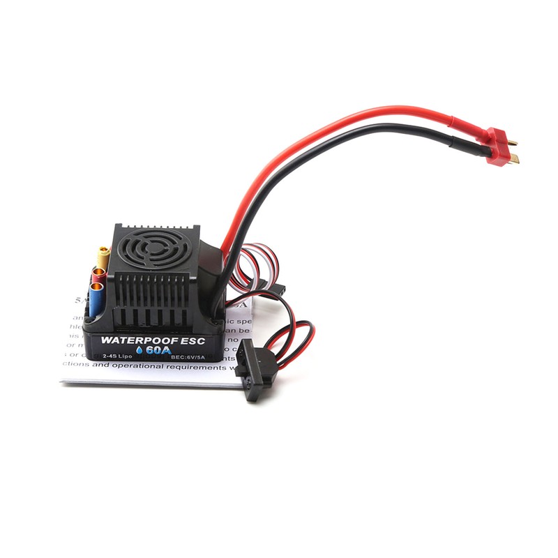 GTSKYTENRC 3650 Brushless Motor 2300KV Waterproof Motor 60A ESC T