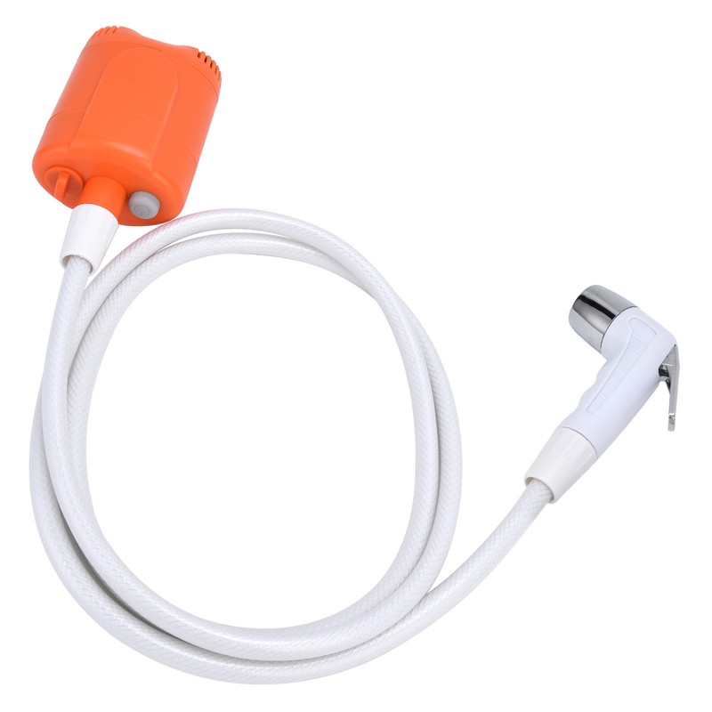 Portable Outdoor Shower Set Camping Shower Pump Handheld Sprayer for