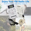 EXMAX E108 Wireless FM Radio Receiver Portable DSP Stereo Pocket