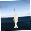 Sosoport 2pcs Knobby Simulation Fishing Lures Blank Artificial Baits for
