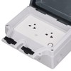 Outdoor Outlet WIFI IP66 Waterproof Socket With Timer for Patio