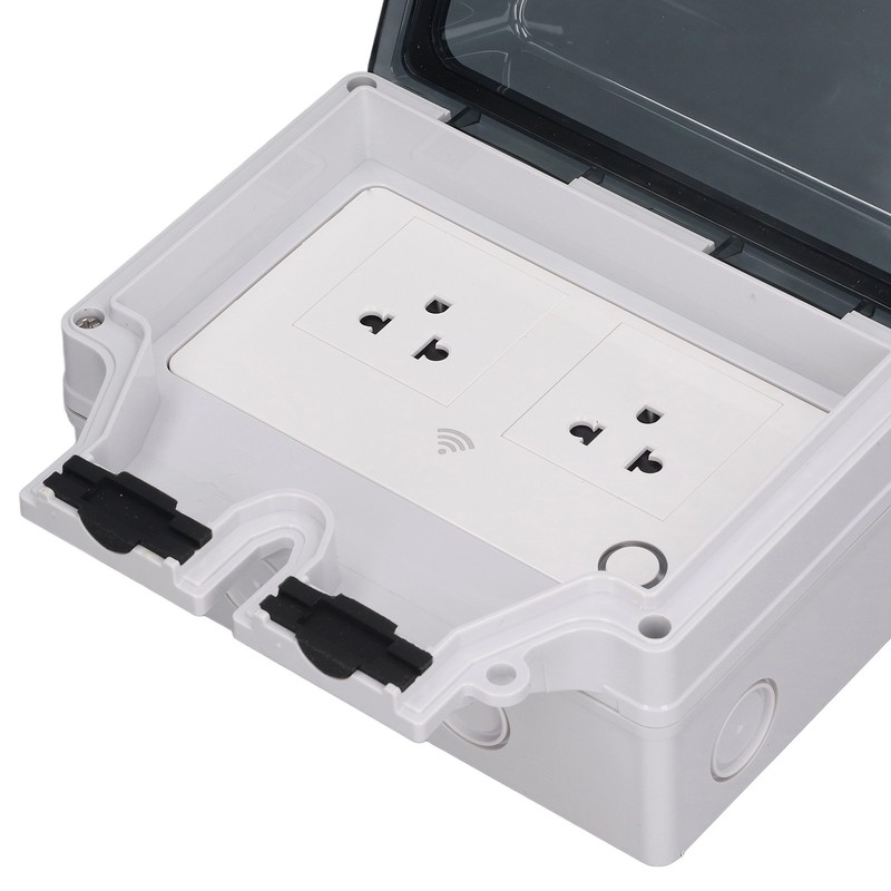Outdoor Outlet WIFI IP66 Waterproof Socket With Timer for Patio