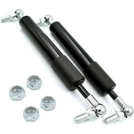 HD Switch 2 Pack Steering Control Damper for Woods CZ CZR Mow'n Machine MZ Mowers with Protective Dust Seal Upgrade and Locknuts