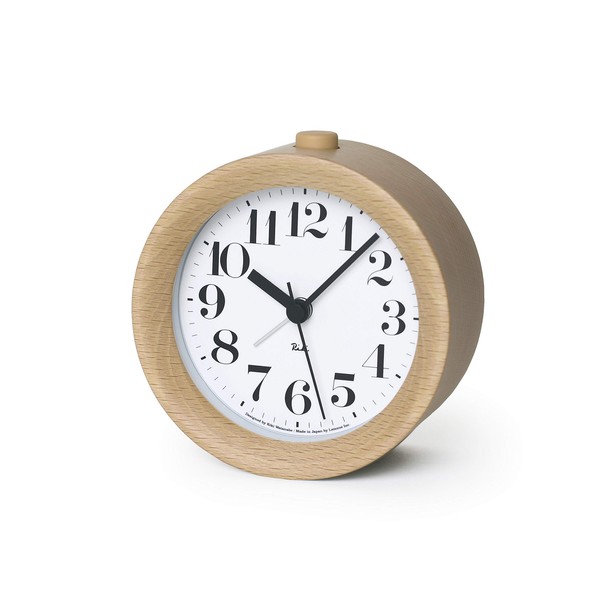 Lemnos RIKI Alarm Clock Alarm Clock Natural WR09 – 15nt
