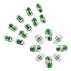 St. Patrick's Day Press on Nails Square Short Length Glossy
