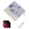Throw Pillow Embroidery Kit Multi Purpose Comfortable Soft Clivia Pattern