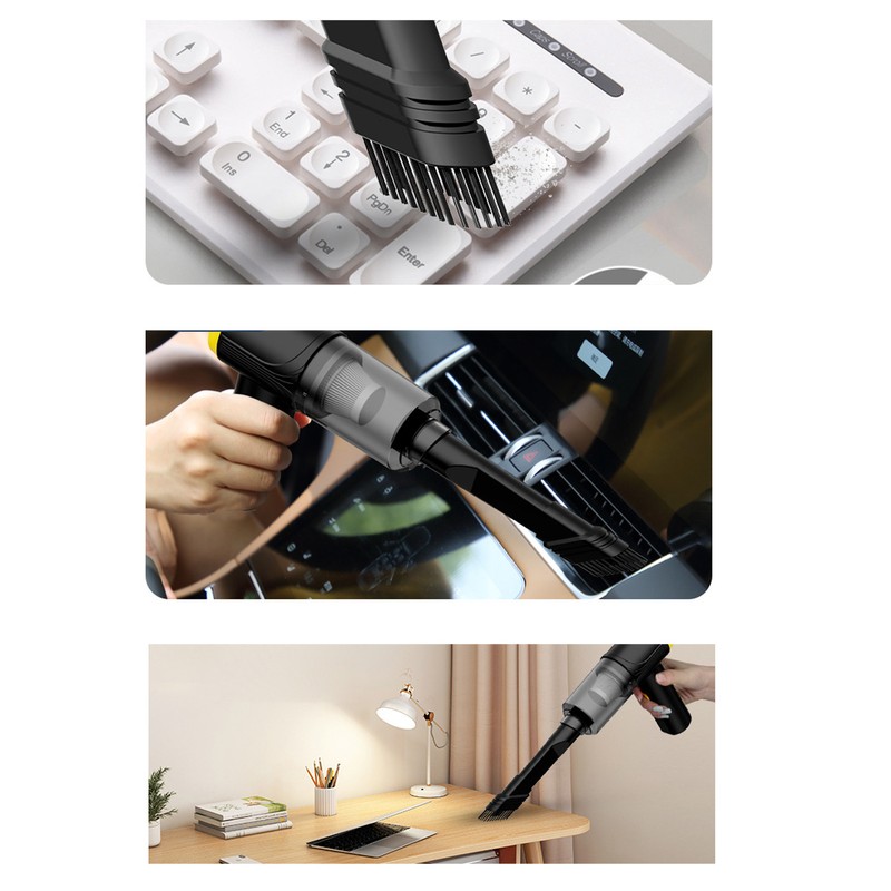 Cordless Mini Vacuum ABS 2000mAh Rechargeable Handheld Vacuum for Laptop