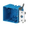 Carlon B234ADJ Outlet Box, New Work, 2 Gang, 3-5/8-Inch Length