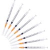 1ml 25G 1inch Syringe, Sterile Disposable Packaging. (20)