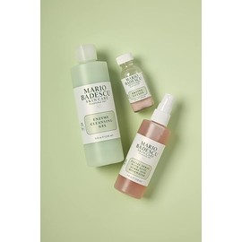 Mario Badescu Essentials 5 Piece Kit, Skincare Gift Set With Drying Lotion, Rose Water Facial Spray, Silver Powder, Enzyme Cleansing Gel and Flower & Tonic Mask