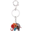 NEWEI Enamel Elephant Key Ring Charms Accessories Key Rings Elephant